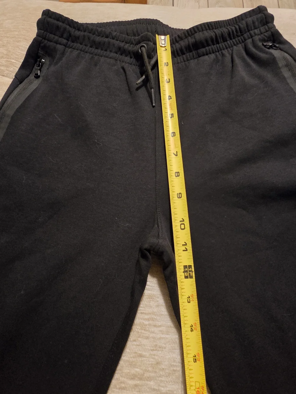 Old Navy Black Kids Sweatpants with Zipper Pocket